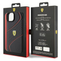 Ferrari FEHCP15MPTWK iPhone 15 Plus / 14 Plus 6.7" black/black hardcase Twist Metal Logo