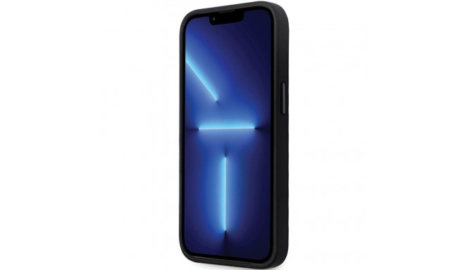 Karl Lagerfeld KLHCP13LSMHCNPK iPhone 13 Pro / 13 6.1" must kõvakaaneline silikoonümbris metallist n