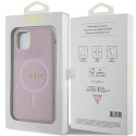 Guess GUHMN61PSAHMCP iPhone 11 / Xr 6.1" pink/pink hardcase Saffiano MagSafe