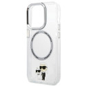 Karl Lagerfeld KLHMP13LHNKCIT iPhone 13 Pro 6.1" hardcase transparent Iconic Karl&Choupette Magsafe