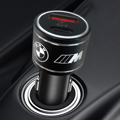 BMW BMCCMUSBCK PD-QC 3.0 20W kiirlaadija must M Edition