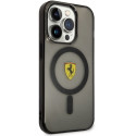Ferrari FEHMP14LURKK iPhone 14 Pro 6.1" black/black hardcase Translucent Magsafe Ferrari FEHMP14LURKK iPhone 14 Pro 6.1" black/black hardcase Translucent Magsafe