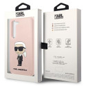 Karl Lagerfeld KLHCS23MSNIKBCP S23+ S916 hardcase pink/pink Silicone Ikonik Karl Lagerfeld KLHCS23MSNIKBCP S23+ S916 hardcase pink/pink Silicone Ikonik