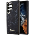 Guess GUHCS23LPCUMAK S23 Ultra S918 black/black hardcase Marble Guess GUHCS23LPCUMAK S23 Ultra S918 black/black hardcase Marble