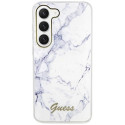 Guess GUHCS23SPCUMAH S23 S911 white/white hardcase Marble Guess GUHCS23SPCUMAH S23 S911 white/white hardcase Marble