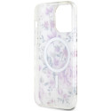 Guess GUHMP14XHCFWST iPhone 14 Pro Max 6.7" transparent hardcase Flower MagSafe Guess GUHMP14XHCFWST iPhone 14 Pro Max 6.7" transparent hardcase Flower MagSafe
