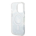 Guess GUBPP14LHJEACSA Case+ Charger Set iPhone 14 Pro 6.1" green/green hard case Jungle MagSafe