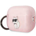 Karl Lagerfeld KLAP2HNCHTCP Airpods Pro 2 (2022/2023) cover pink/pink Ikonik Choupette