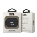 Karl Lagerfeld KLAP2RUNIKK AirPods Pro 2 (2022/2023) cover black/black Silicone Karl Head 3D