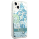 Guess GUHCP14SLFLSN iPhone 14 / 15 / 13 6.1" green/green hardcase Flower Liquid Glitter Guess GUHCP14SLFLSN iPhone 14 / 15 / 13 6.1" green/green hardcase Flower Liquid Glitter