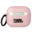 Karl Lagerfeld KLA3HNCHTCP Airpods 3 cover pink/pink Ikonik Choupette