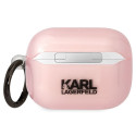 Karl Lagerfeld KLAPHNCHTCP Airpods Pro cover pink/pink Ikonik Choupette