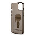 Karl Lagerfeld KLHCP14MHNIKTCK iPhone 14 Plus / 15 Plus 6.7" black/black hardcase Ikonik Karl Lagerf