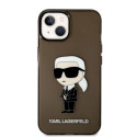 Karl Lagerfeld KLHCP14MHNIKTCK iPhone 14 Plus / 15 Plus 6.7" black/black hardcase Ikonik Karl Lagerf