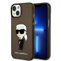 Karl Lagerfeld KLHCP14MHNIKTCK iPhone 14 Plus / 15 Plus 6.7" black/black hardcase Ikonik Karl Lagerf