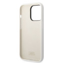 Karl Lagerfeld KLHCP14LSNIKBCH iPhone 14 Pro 6.1" hard case white/white Silicone Ikonik Karl Lagerfeld KLHCP14LSNIKBCH iPhone 14 Pro 6.1" hard case white/white Silicone Ikonik