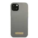 Guess GUHMP13SSPLG iPhone 13 mini 5.4" gray/gray hard case Silicone Logo Plate MagSafe