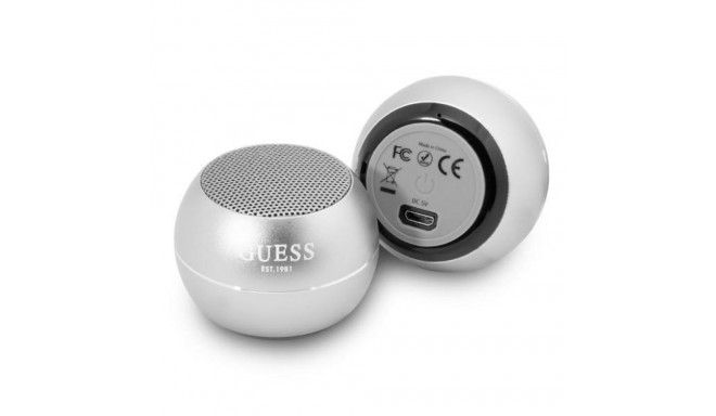 Guess Bluetooth kõlar GUWSALGEG mini hall