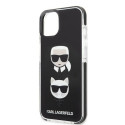 Karl Lagerfeld KLHCP13STPE2TK iPhone 13 mini 5.4" hardcase black/black Karl&Choupette Head