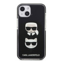 Karl Lagerfeld KLHCP13STPE2TK iPhone 13 mini 5.4" hardcase black/black Karl&Choupette Head