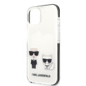 Karl Lagerfeld KLHCP13STPEKCW iPhone 13 mini 5.4" hardcase white/white Karl&Choupette