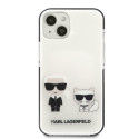 Karl Lagerfeld KLHCP13STPEKCW iPhone 13 mini 5.4" hardcase white/white Karl&Choupette