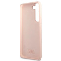 Karl Lagerfeld KLHCS22MSSKCI S22+ S906 hardcase light pink/light pink Silicone Ikonik Karl & Choupet