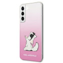 Karl Lagerfeld KLHCS22MCFNRCPI S22+ S906 hardcase pink/pink Choupette Eat