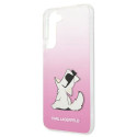 Karl Lagerfeld KLHCS22MCFNRCPI S22+ S906 hardcase pink/pink Choupette Eat