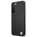 Case BMW BMHCS22MSLLBK S22+ S906 black/black hardcase Signature Logo Imprint