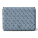 Guess Sleeve GUCS14P4TB 14" blue /blue 4G Uptown Triangle logo