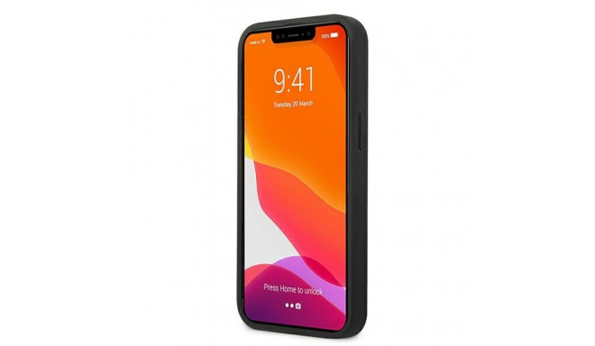 Karl Lagerfeld KLHCP13SPKMP iPhone 13mini 5.4" roosa kõvakaaneline nahk ikooniline Karli pea metall