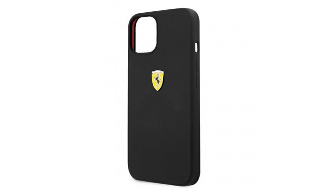 Ferrari FESSIHCP13MBK iPhone 13 / 14 / 15 6.1" must silikoonist kõvakate