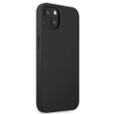 AMG AMHCP13SDOLBK iPhone 13 mini 5.4" black/black hardcase Leather Hot Stamped
