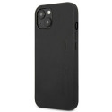 AMG AMHCP13SDOLBK iPhone 13 mini 5.4" black/black hardcase Leather Hot Stamped