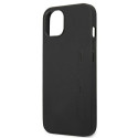 AMG AMHCP13SDOLBK iPhone 13 mini 5.4" black/black hardcase Leather Hot Stamped