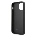 Case BMW BMHCP12LRSWPK iPhone 12 Pro Max 6.7" black/black hardcase Leather Perforate