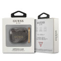 Guess GUA3UNMK AirPods 3 cover black/black Marble Collection