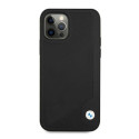Case BMW BMHCP12LRCDPK iPhone 12 Pro Max 6.7" black/black hardcase Leather Deboss