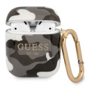 Guess GUA2UCAMG AirPods 1/2 cover black/black Camo Collection