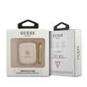 Guess GUA2UCG4GD AirPods 1/2 cover gold/gold Glitter Collection