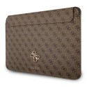 Guess Sleeve GUCS13G4GFBR 13" brown /brown 4G Big Logo