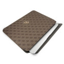 Guess Sleeve GUCS13G4GFBR 13" brown /brown 4G Big Logo
