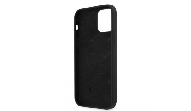 AMG AMHCP12LSGLBGN iPhone 12 Pro Max 6.7" must silikoonist kõvakorpus suure logoga