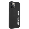 AMG AMHCP12LSGLBGN iPhone 12 Pro Max 6.7" black/black hardcase Silicone Big Logo