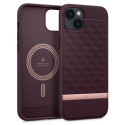 Spigen Caseology Parallax MAG iPhone 14 Plus / 15 Plus 6.7" Magsafe Burgundy/Burgundy ACS04929