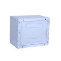 Triton Delta B4S 19" Rack Wall-mount 6U/400 glass door Wall mounted rack Grey
