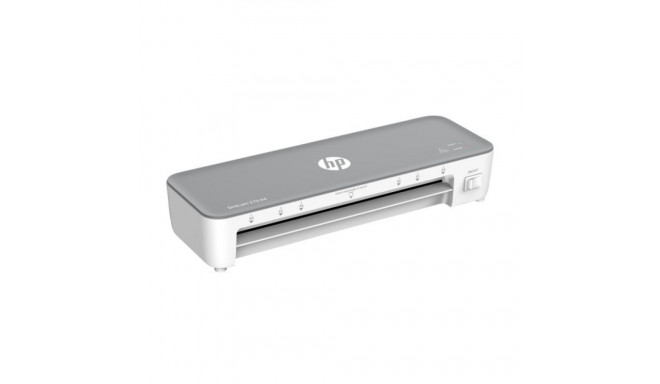 HP OneLam 270 laminator, A4, Hot, 5 pouches: A4/80 mic, grey