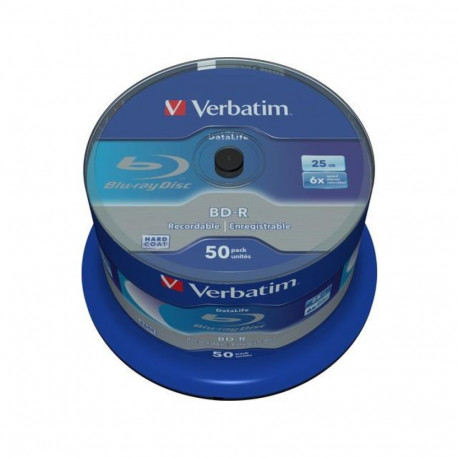 Verbatim BD-R plaadid Datalife 6x 25GB 50pc(s)