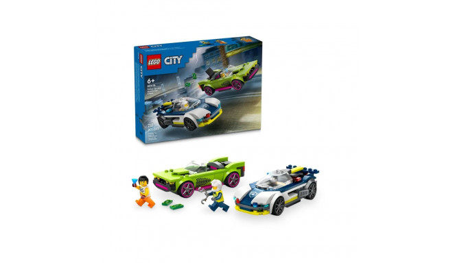 LEGO CITY 60415 POLICE CAR AND MUSCLE CAR CHASE